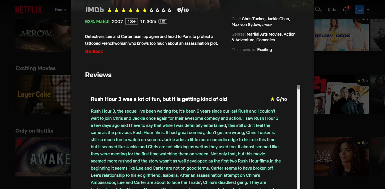 Image showing view IMDb's expert movie reviews for Netflix title!